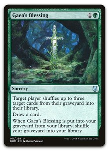 Gaea's Blessing 161/269 Dominaria Uncommon