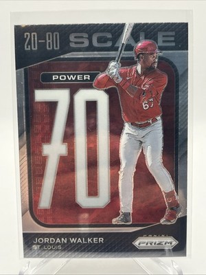 2023 Panini Prizm - 20-80 Scale Jordan Walker #SC13 (RC)