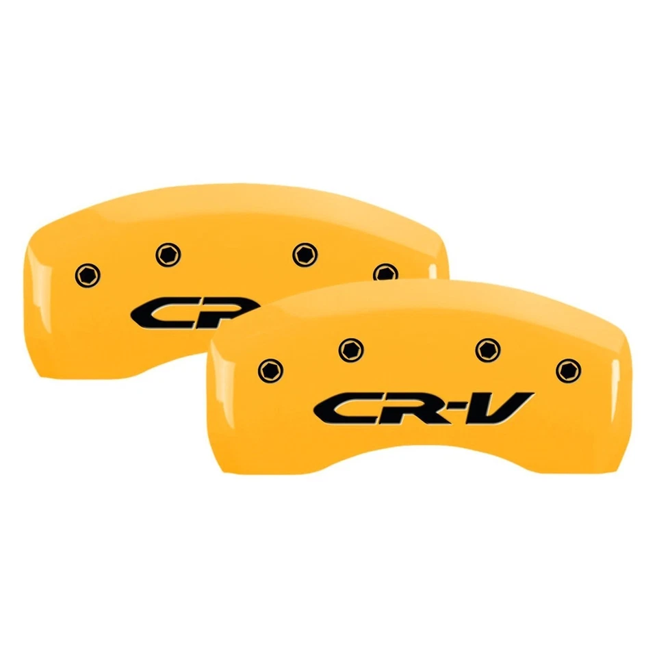 For Honda CR-V 23-24 Caliper Covers Gloss Yellow Caliper Covers w Honda / CR-V Foto 2 de 2