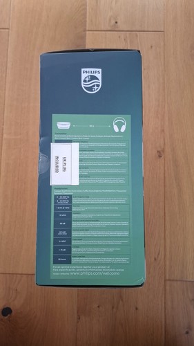 CUFFIE PHILIPS DIGITAL WIRELESS SHD8850 NUOVE SCATOLA APERTA MAI USATE NERE - Foto 4 di 6