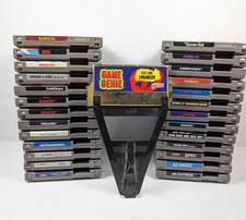 HUGE NES Game Lot 26 Games Game Genie Nintendo Entertainment System 80s
