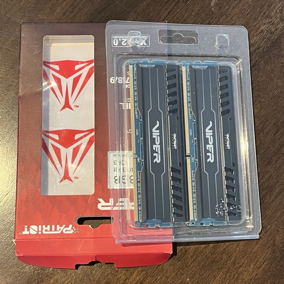NEW - Patriot VIPER 8GB kit 2x4GB DDR3 1600MHZ - Image 3 of 3
