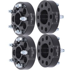 4pc 5x4.5 5x5 1.5 Wheel Adapters 12x20 Fits Jeep Ford 5 Lug 71.5mm