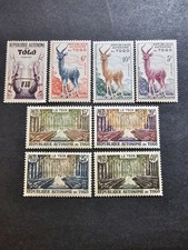 TIMBRE TOGO FAUNE PAYSAGE ENTRE LES N°261/274 NEUF **  MNH 1957