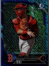 2016 Bowman Chrome #BCP165 Austin Rei Prospects Blue Shimmer
