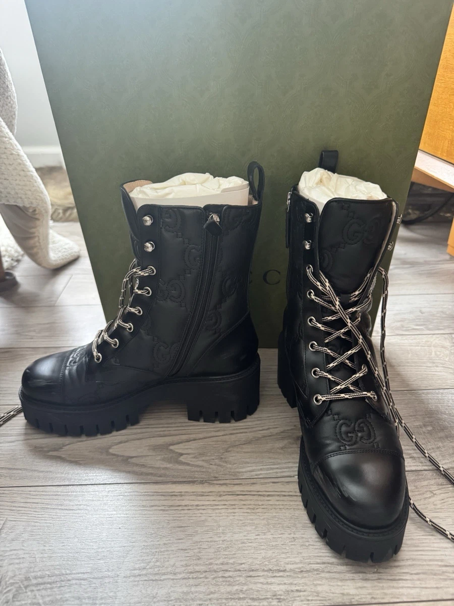 Gucci Combat Boots for Women for sale - eBay