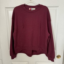 NEW FREE PEOPLE BEACH Hi Low Oversized With Pockets Sweatshirt SMALL