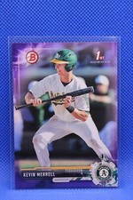 2017 Bowman Draft Purple /250 Kevin Merrell #BD-175 SP RC Oakland Athletics