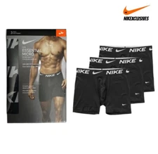 Nike Pro DRI-FIT Men’s Compression Boxer Briefs 6" inseam Black 3-Pack NWT