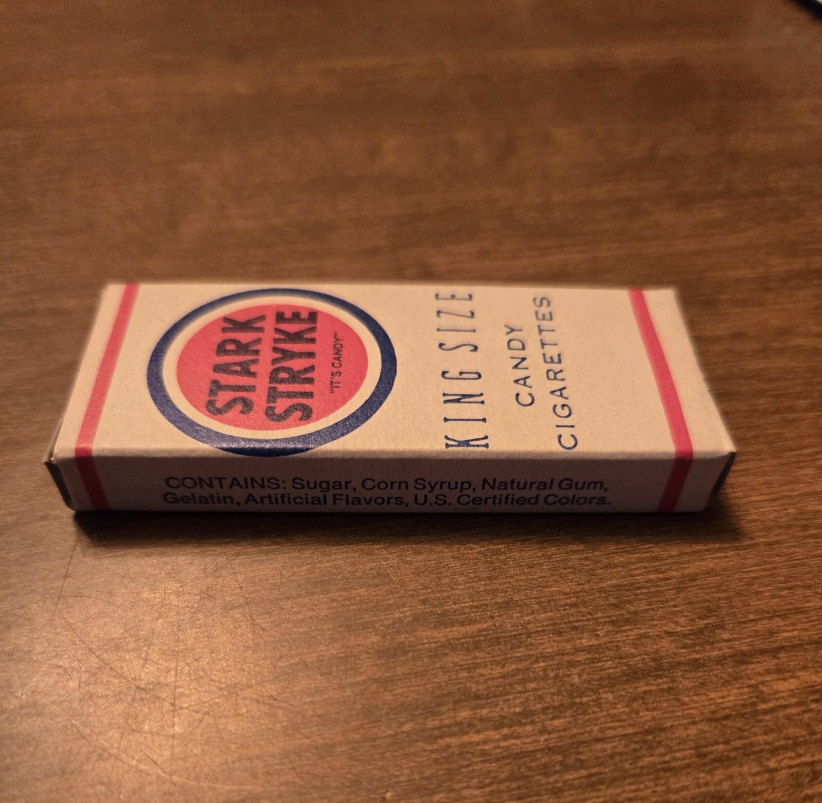 Stark Stryke Candy Cigarettes 1970s Vintage (Box Only)
