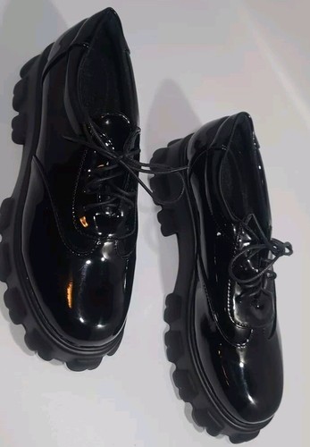 Fashion Women Loafers Lace up Casual Shoes Comfortable Thick Soles Shoes size 11 - Picture 2 of 16