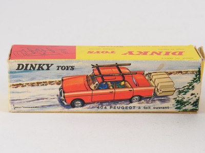 Boite Vide Repro Dinky Toys Fr 536 404 Peugeot à toit ouvrant / Empty box only | eBay