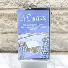 It's Christmas Cassette Album Tape Streisand Liberace Andy Williams