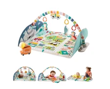 Fisher-Price Activity City Gym to Jumbo Playmat Extra Large for Infant to engage