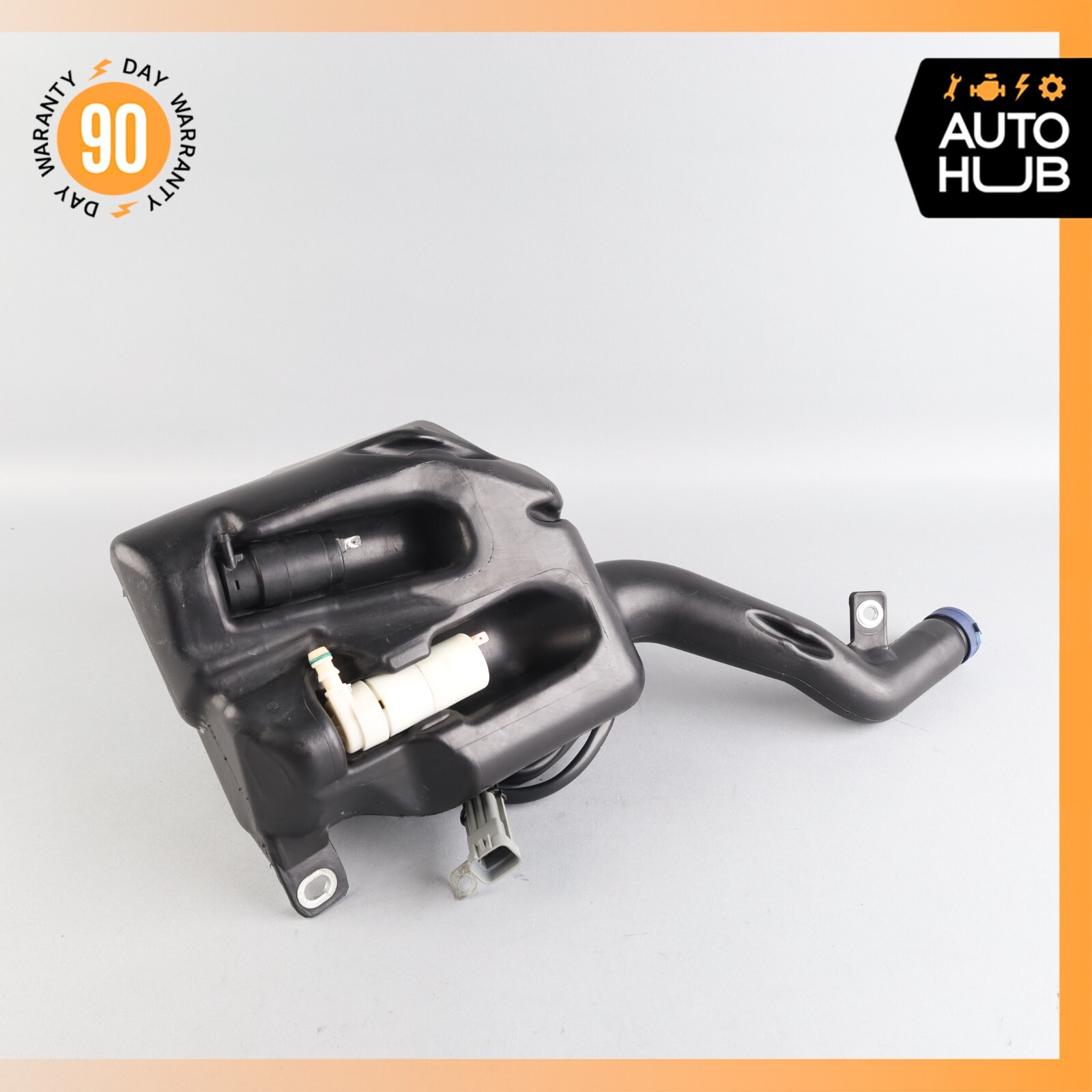03-08 Maserati Quattroporte Headlight Windshield Washer Bottle Tank OEM 51k