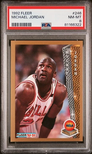 Jordan 1992 Fleer Jordan #246