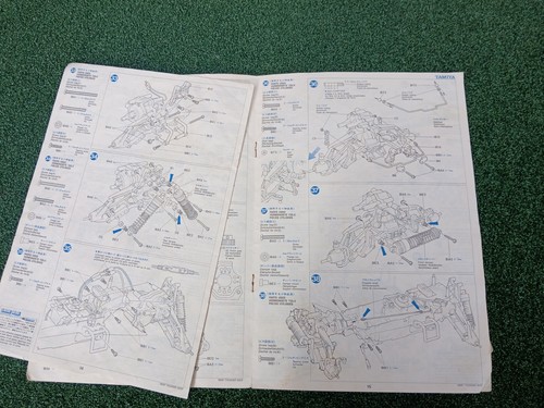 Original Tamiya Thunder Shot, Thundershot Build Manual 58067 - Picture 8 of 9