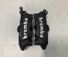 17-25 Suzuki GSXR 1000 FRONT RIGHT AND LEFT BREMBO BLACK BRAKE CALIPERS PADS