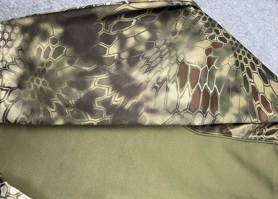 Kryptek Hoodie Marine Buck Hunter Mens XXL Fleece Hunting Mandrake Camo Pullover - Image 3 of 4