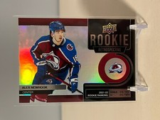 2022-23 Upper Deck Rookie Retrospective #RR16 Alex Newhook - NHL Hockey Card