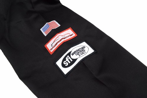 RACING SUIT FIRE SUIT ONE PIECE 1 LAYER BLACK SIZE ADULT MEDIUM - 第 3/10 張圖片