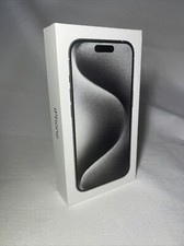 Apple iPhone 15 PRO White Titanium 256 GB BOX ONLY