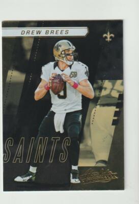 2017 Panini Absolute Memorabilia #11 Drew Brees card, New Orleans Saints