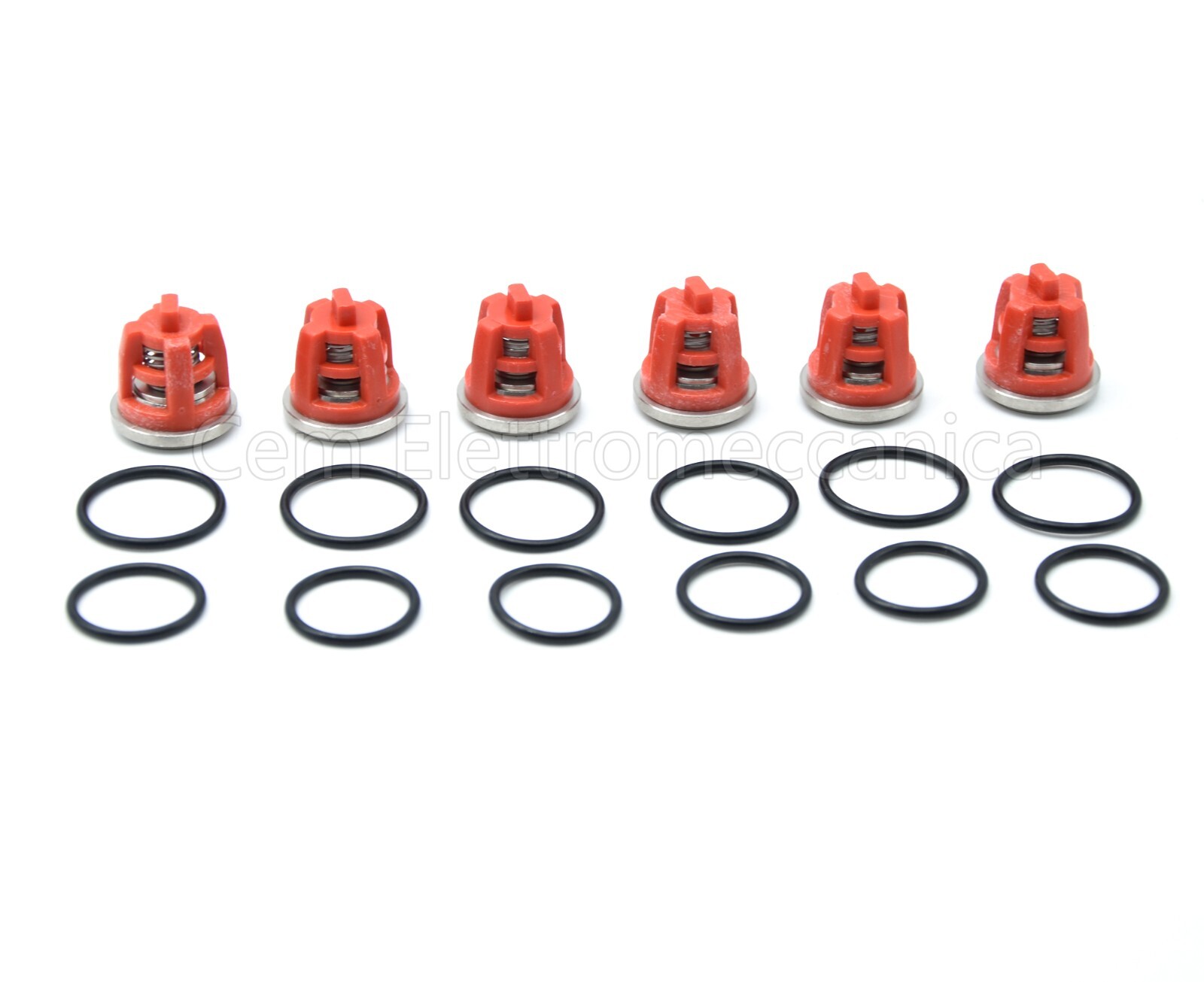 Kit Valvole Kranzle Serie AQ 15-200 19-160 10-250 13-230 | 6 Pezzi + O-Ring