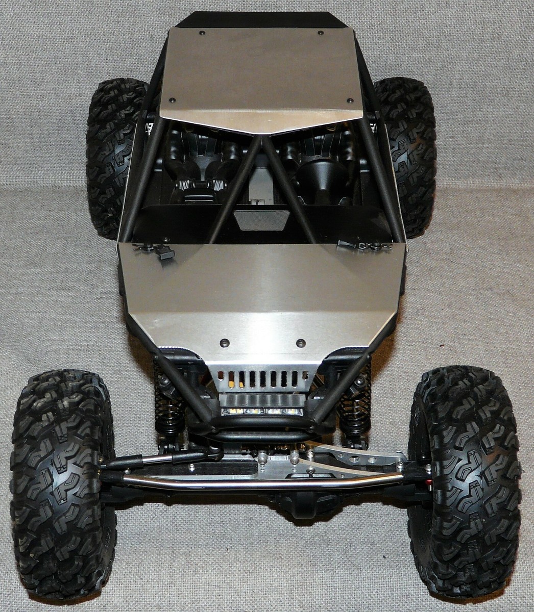 GPM Scatola Ingranaggi Anteriore/Posteriore In Alluminio | Aggiornamento Per Axial RR10 Bomber, Wraith, Yeti Score | Colore Nero