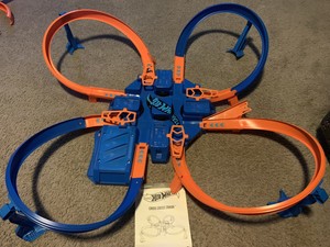 hot wheels criss cross crash track set ebay