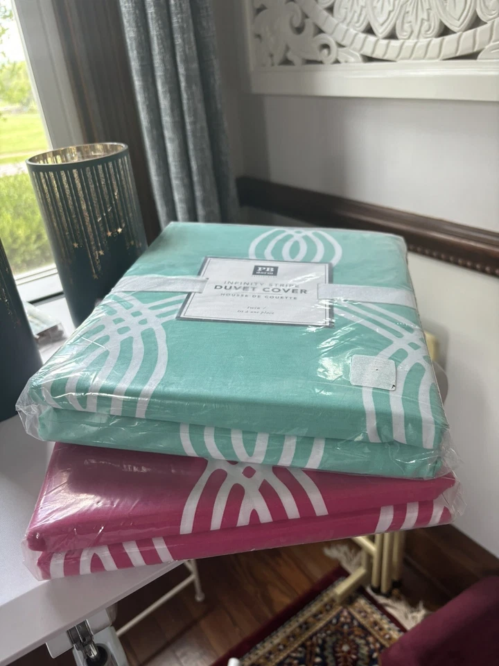 Edredón Pottery Barn Rosa Blanco Regalo Princesa Niña Arco Iris Disney Belle Barbie🌈 ` Foto 4 de 4