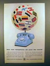 1964 Bell Telephone Ad - Telephone All Over the World