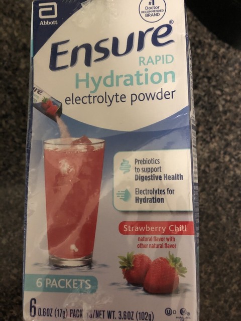 ensure hydration packets