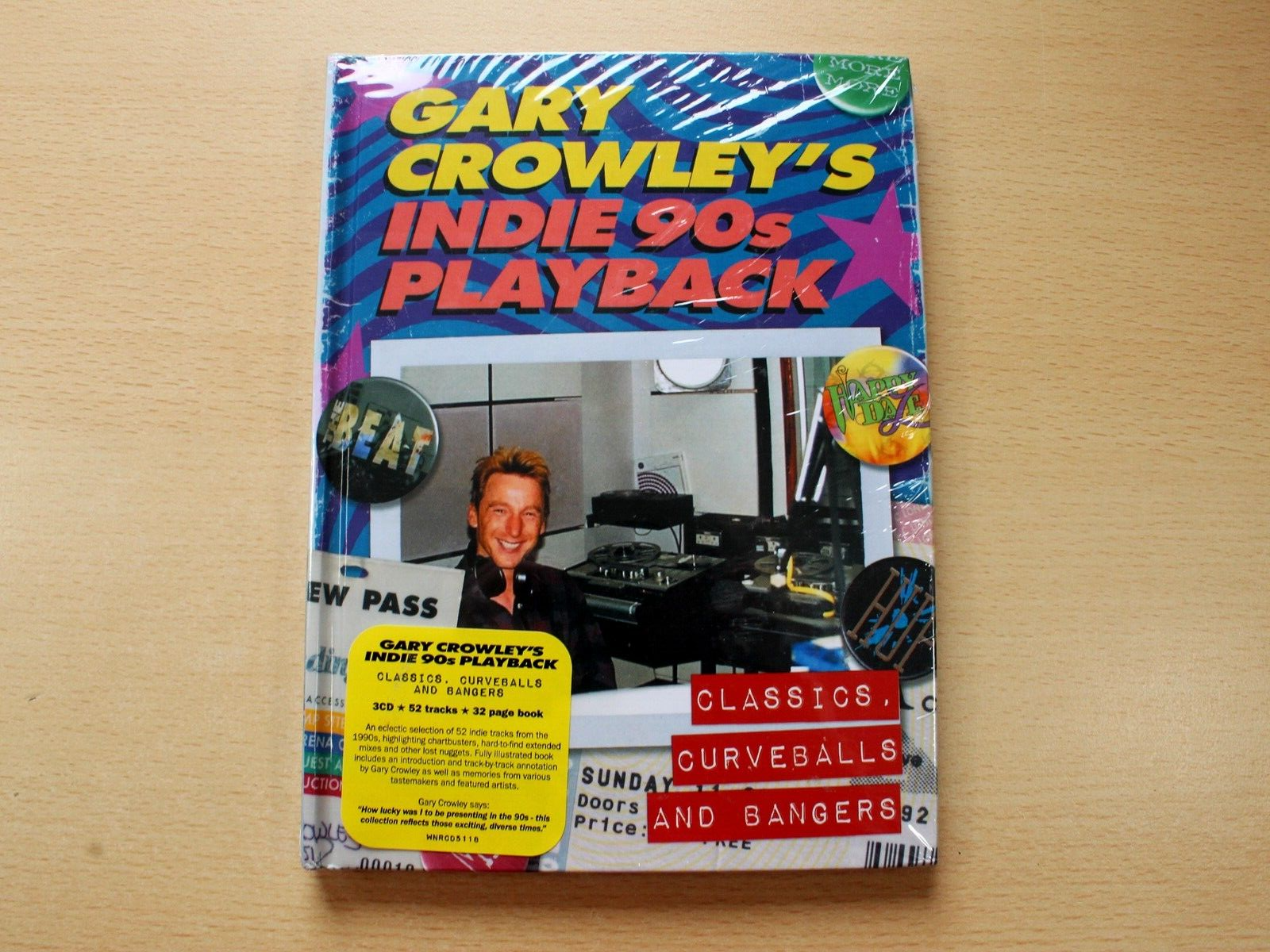 Gary Crowley's Indie 90s Playback : Classics Curveballs & Bangers/2022 3x CD Set