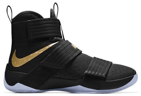 Nike Zoom Lebron Soldier 10 X Black/Gold FINALS/CHAMPIONS Size