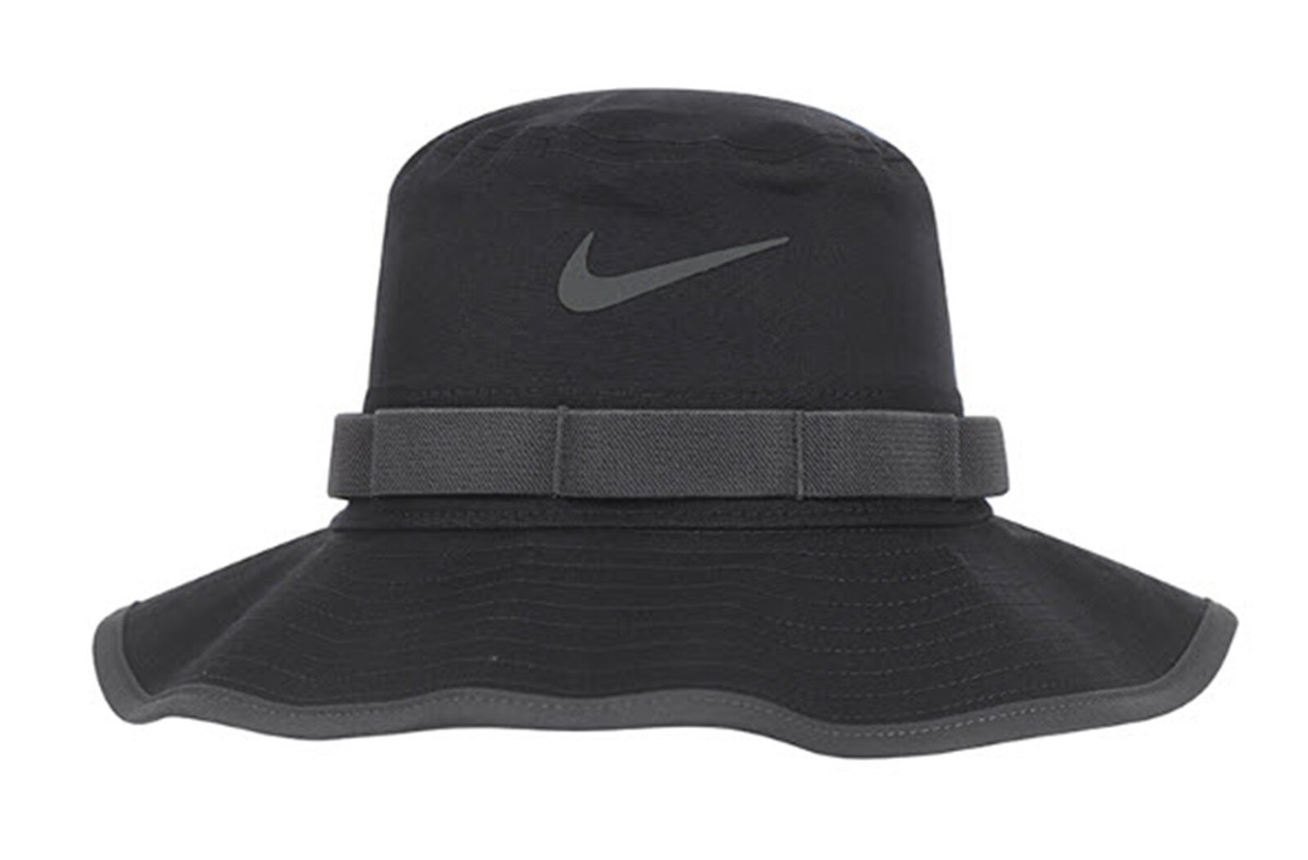 Nike Unisex Dri-Fit AFEX Bucket Hat Caps Running Black GYM Hats