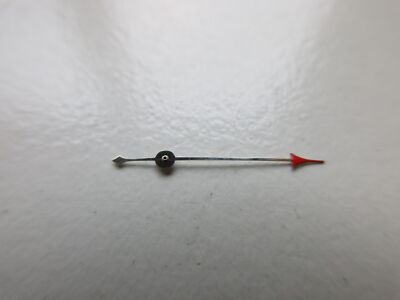 Red arrow point seconds nickel wrist watch hand length 11.6 mm