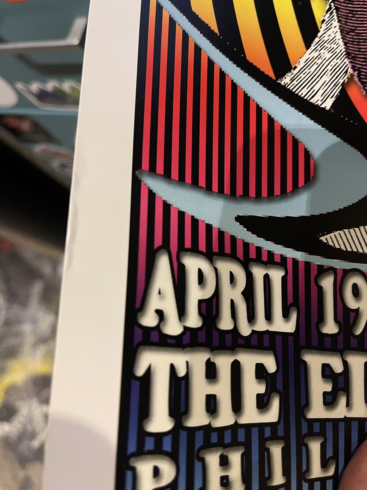 moe. poster Electric Factory Philadelphia 4/20/02  FGX Scott Benge AoMR-214.3