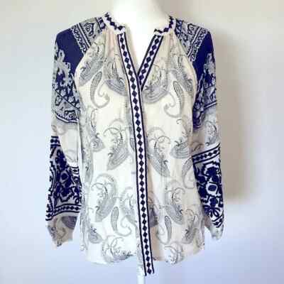 Tolani Sundance Cadence Double Gauze Embroidered Angel Top, NWT Size Small