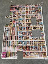 1976 Topps Baseball Card Uncut Sheet Team Cards Luzinski Davey Lopes Al Oliver