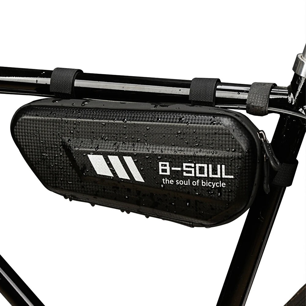 B-SOUL Bike Triangle Bag Hard Shell Bicycle Tube Frame Bag Waterproof Bike  Bag - Main Image