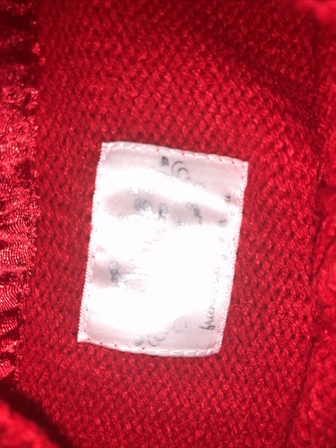 Justice sz 12 bolero sweater jacket red sequin holiday christmas dress cover up - Picture 2 of 4