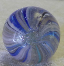 15364m Little .49 Inches Peewee German Handmade Onionskin Marble NM
