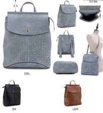 Backpack Women Convertible, Faux Suede, New with tags, Fast shipping US seller