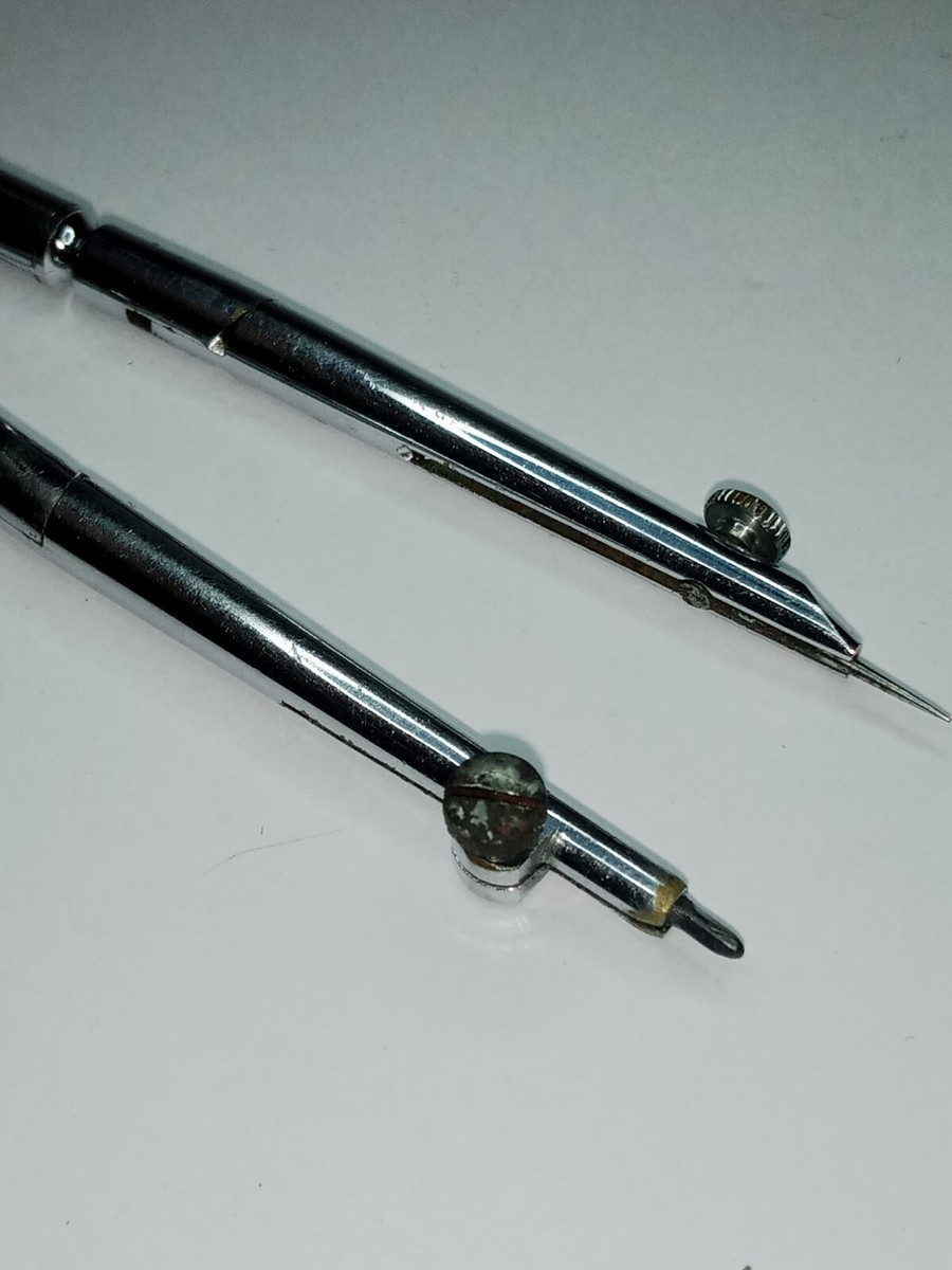 Vintage Riefler Stainless Steel Drafting/Geometery Compass | eBay