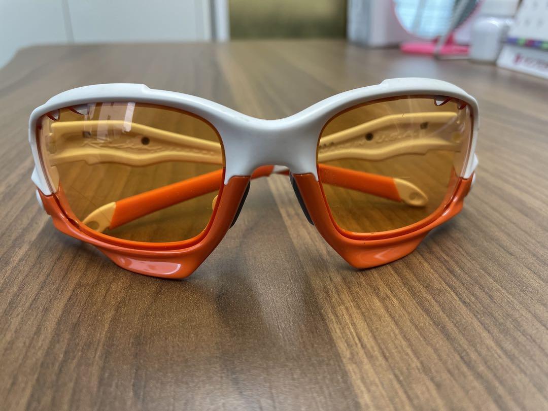 Oakley サングラス ホワイト/オレンジ Oakley Sunglasses Frame White Orange | eBay