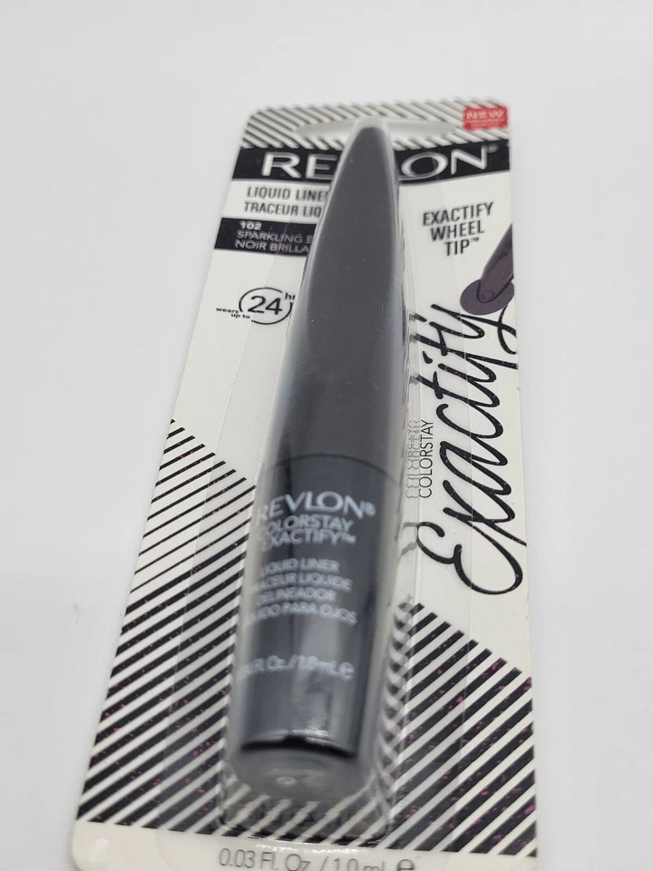 3 PACK REVLON COLORSTAY EXACTIFY LIQUID LINER 24 HR WEAR 102 SPARKLING BLACK - Image 4 of 4