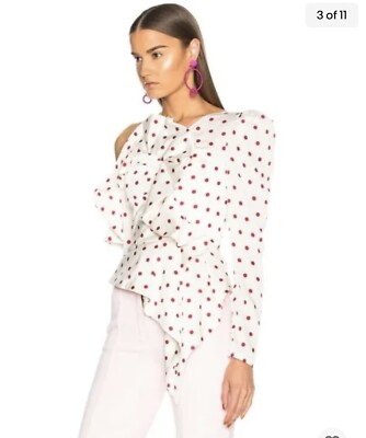 self portrait polka dot top