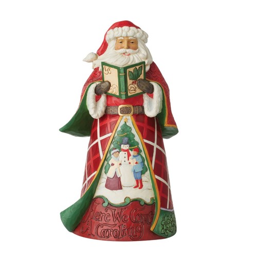 Jim Shore Weihnachtslied Serie 16. jährliche Weihnachtslieder Weihnachtsmann Figur 6010813