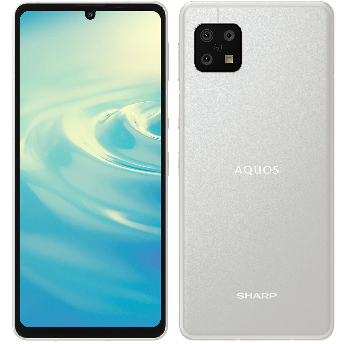 AQUOS sense 6 Silver SHARP RAM 6GB / ROM 128GB SIM UNLOCKED Smartphone Japan